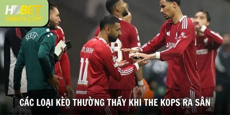 Các loại kèo thường thấy khi The Kops ra sân
