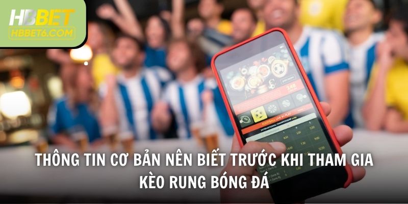 Thông tin cơ bản nên biết trước khi tham gia kèo rung bóng đá